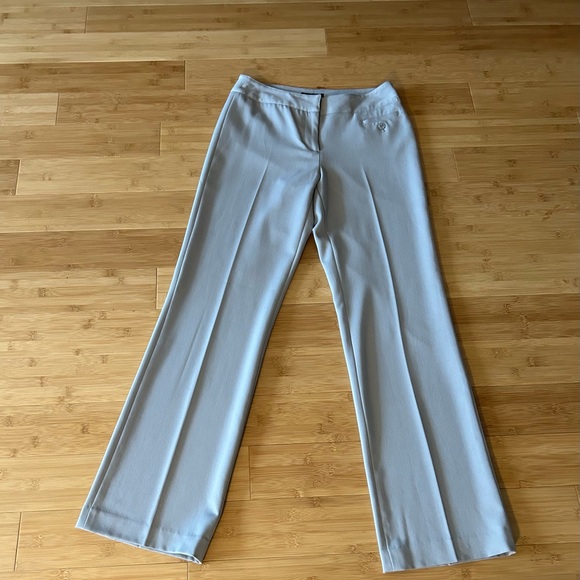 ATELIER LUXE women’s grey pants size 2 - Picture 1 of 9